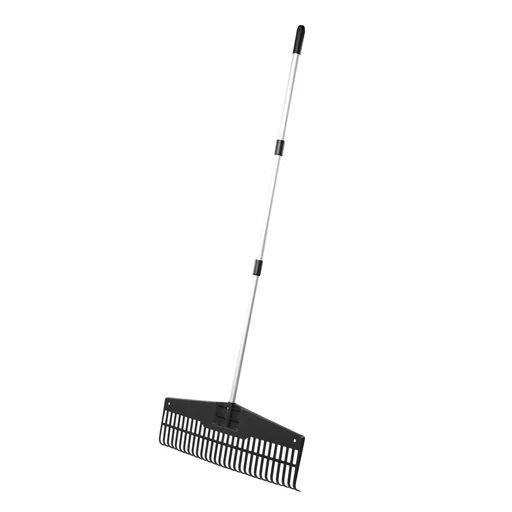 "Jumbo Rechen 75 cm mit Aluminium Teleskopstiel image"