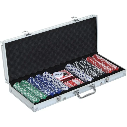 "Pokerkoffer Pokerset 500 Alu Koffer image"