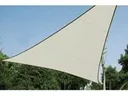 Garten-Sonnensegel Dreieck 3,6 X 3,6 X 3,6 m Farbe: Creme