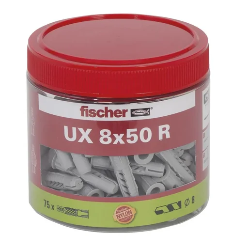 "Universaldübel UX 8 x 50 R mit Rand, Dose image"