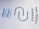 Klemmschelle Stützradhalter, 2 Stück