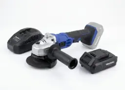 Akkuschleifer 18 Volt Li-Ion Komplettset AWS18 (mit 2,0 Ah Akku + 2,4 A Ladegerä