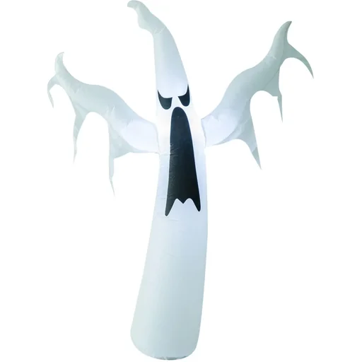 "Halloween Dekoration Selbstaufblasender Geist LED Beleuchtet Weiß image"