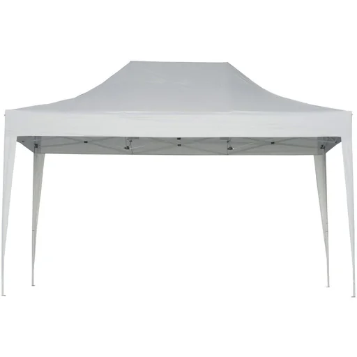 "Faltpavillon 3x4.5m weiß Metall image"