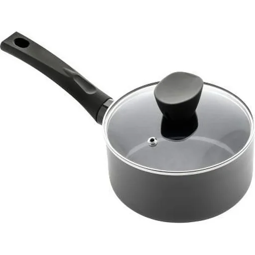 "Kochtopf mit Deckel - 18 cm - Schwarz image"