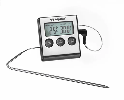 Digital Grill Bratenthermometer Edelstahl