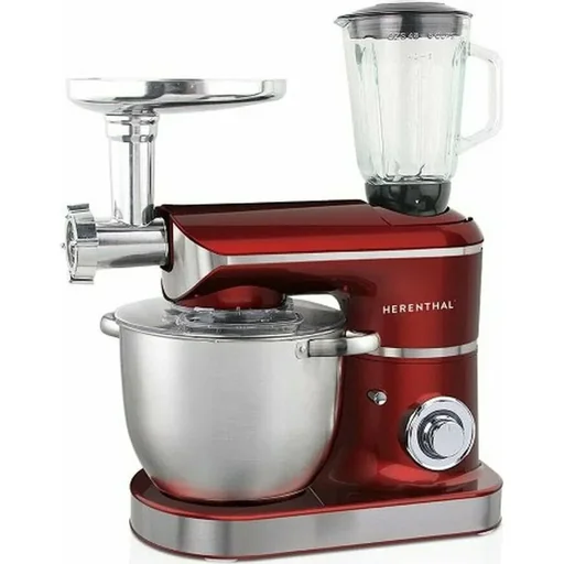 "Herenthal Küchenmaschine 2200W - 3 in 1 - Rot image"