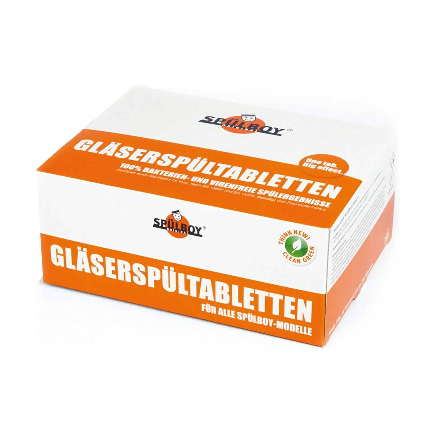 Spültabs, Gläserspültabletten von SPÜLBOY - für Gläserspülgeräte und Thekenbecke