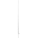 Vollkunststoffpfosten mit Stahlspitze, 156 Cm (5 Stück)
