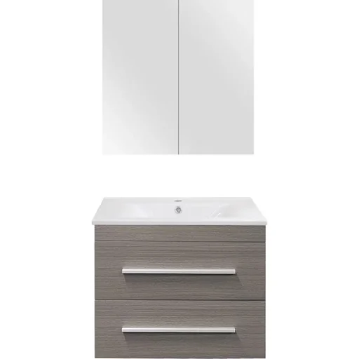 "Badezimmermöbel Style 60cm - Gris Eiche image"