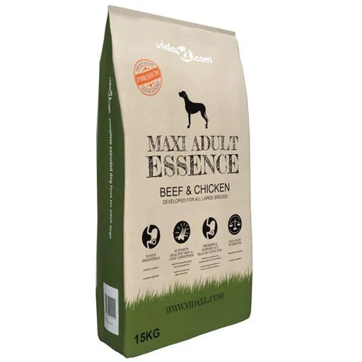 "Premium-Hundefutter trocken Maxi Adult Essence Rind & Huhn 15kg image"