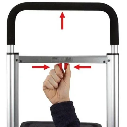"Alu-Plattformwagen - Klappbar - Tragkraft 150 Kg image"