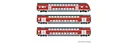 3-tlg. Set: Doppelstockwagen, DB AG (AC)