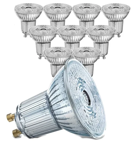 "LED Classic PAR16 50 Reflektorlampe im 10er Set, 4,3 Watt, GU10, warmweiß image"