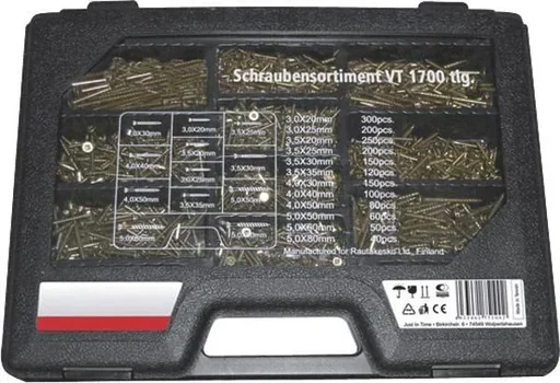 "Schraubensortiment 1700-teilig image"
