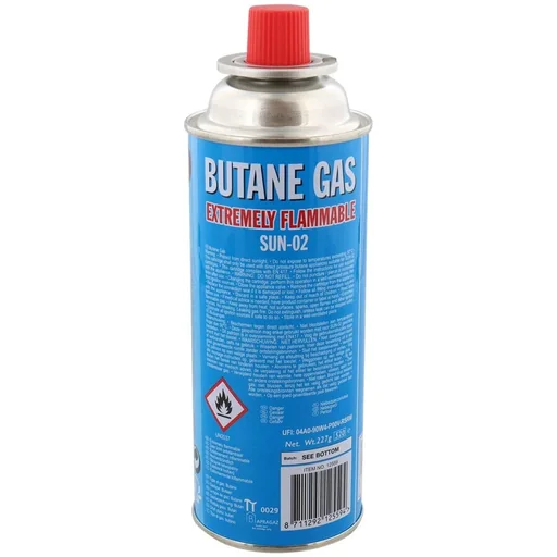 "Gasflasche | Gaskanister 227 Gramm für Unkrautbrenner und Gasbrenner image"