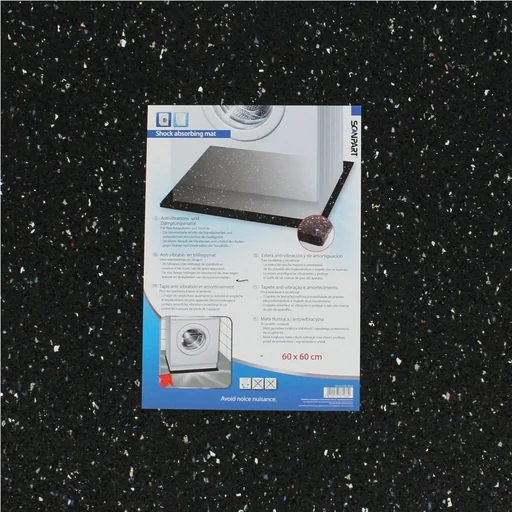 "Anti Vibrationsmatten-Waschmaschine 60x60x0.8cm image"