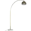 Homcom Stehlampe mit verstellbarem Schirm bronze