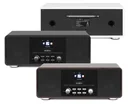 Design Internet/DAB+/UKW-Radio mit Bluetooth, CD, AuxIn, Encoding, weiß,HRA19INT/WH