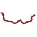 Weihnachtsgirlande - rot 2 Meter 8 cm