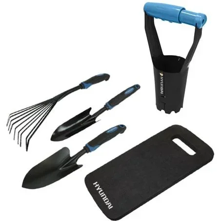 "Gartengeräte-Set 5-teilig mit Zwiebelpflanzgefäß image"