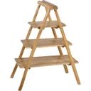 Regal FLORIS, Teak, mit 3 Böden