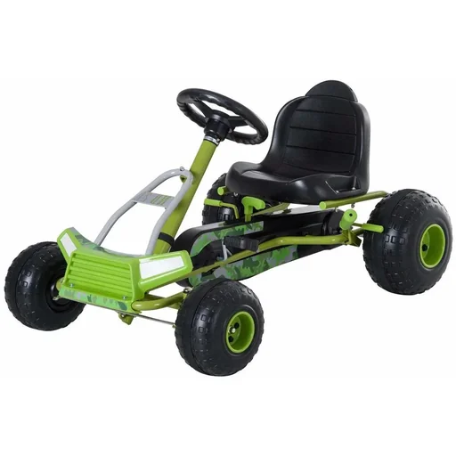 "Tretauto Go Kart Tretfahrzeug ab 3 Jahre Grün image"
