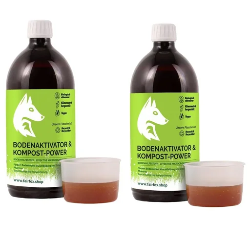 "Bodenaktivator und Kompost-Power, 1 l, 2er Set image"