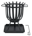Feuerkorb "Brentwood" - ca. 36 cm Ø, schwarz