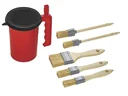 Pinsel-Set, 6-teilig im Topf