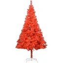 Weihnachtsbaum mit Ständer 180 cm PVC rot
