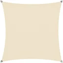 Sonnenschutz Oxford Quadrat 3x3m Creme