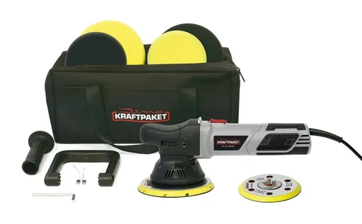 "Exzenter Poliermaschine - 900 Watt - 15 mm Hub - im XXL Set image"