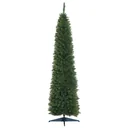 Weihnachtsbaum Tannenbaum mit Kunststoffständer 499 Spitzen PVC Grün Ø60 x 210 cm