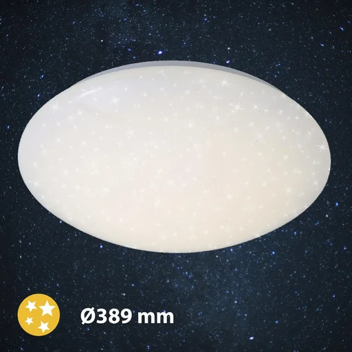 "LED Sternenhimmel-Deckenleuchte, 18 Watt, weiß image"