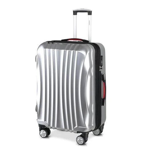 "Hartschalenkoffer Ikarus Silver XL aus ABS 105-154l 78x53x33cm image"