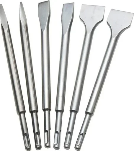 Meißel Set 6-teilig mit SDS-Plus Aufnahme