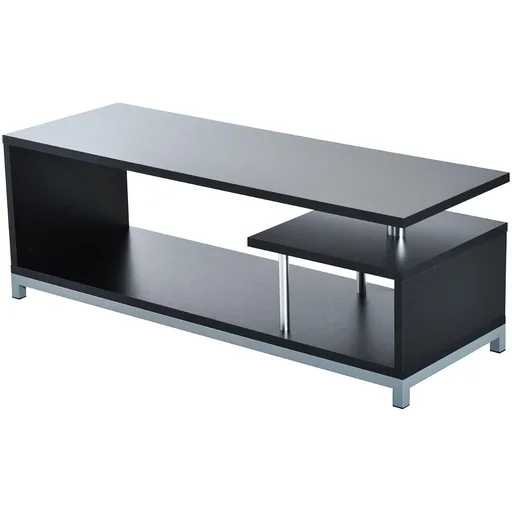 "Fernsehtisch TV Lowboard Sideboard Beistelltisch schwarz image"