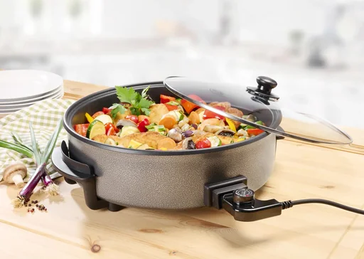 "Party- und Pizzapfanne XXL 9 Liter, 1500 Watt image"