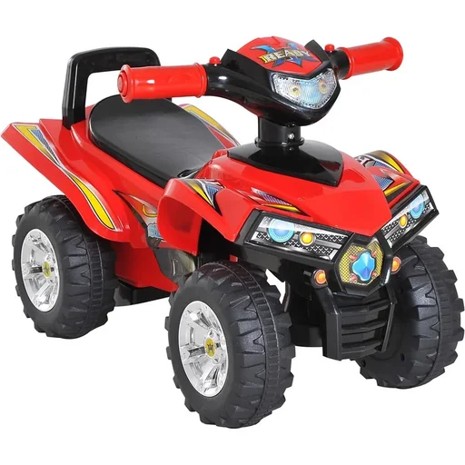 "Elektroauto Kindermotorrad mit Musik und Licht Rot image"