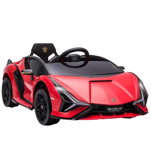 "Kinderfahrzeug 2 Fahrmodi SIAN SUV-Auto-Spielzeug Elektroauto mit Fernbedienung extra breiten Reifen Musik(MP3/USB) Lich image"