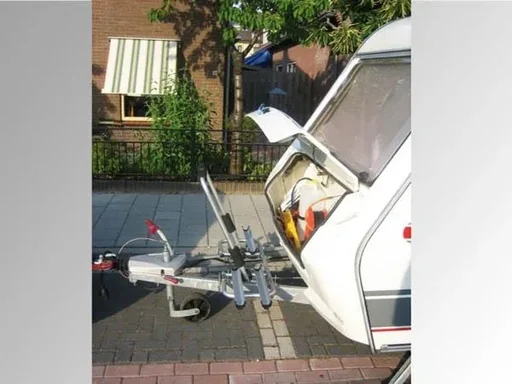 "Deichsel Fahrradträger abklappbar image"