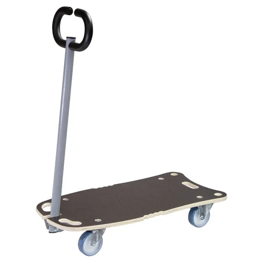 "Transporthilfe MM 1187, 80 x 40 x 14,5 cm, softe Rollen Ø 100 mm, Rollenlager, Multiplex FSC®, Tragkraft 300 kg image"