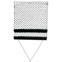 Nivellierungsnetz aus verzinktem Metall - 122 x 160 cm