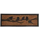 Türmatte Gummi/Kokos Vögel auf Ast, 75 x 25 x 0,9 cm