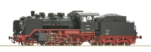 "Schlepptenderlokomotive 24 055  Steppenpferd  der Deutschen Bundesbahn, H0, AC image"