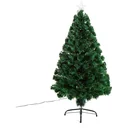 Weihnachtsbaum Tannenbaum LED Lichtfaser 8 Lichtmodi 120cm