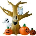 Halloween aufblasbarer Spukbaum mit Beleuchtung 240 cm