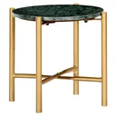 Couchtisch 40x40x40 cm echter Stein mit Marmorstruktur grün
