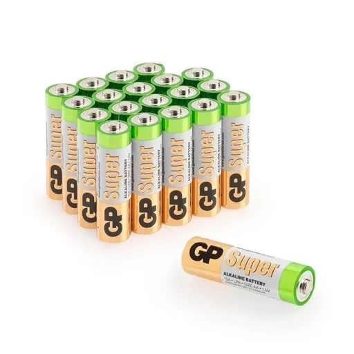 "SUPER Mignon (AA) Alkaline Batterien - 20 Stück image"